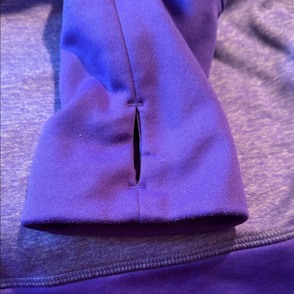 Champion Women's Purple Pullover Hoodie with Duo Dry Technology Size Large - Picture 5 of 7